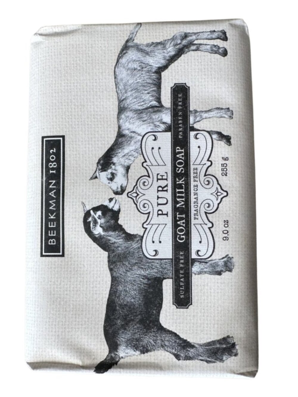 New! Beekman 1802 Fragrance Free Goat Milk Bar Soap